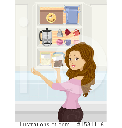 French Press Clipart #1531116 by BNP Design Studio