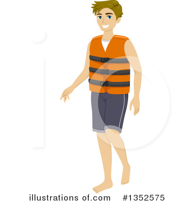 Royalty-Free (RF) Teenage Boy Clipart Illustration by BNP Design Studio - Stock Sample #1352575