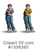 Teenager Clipart #1336360 by Liron Peer