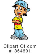 Teenager Clipart #1364691 by Clip Art Mascots