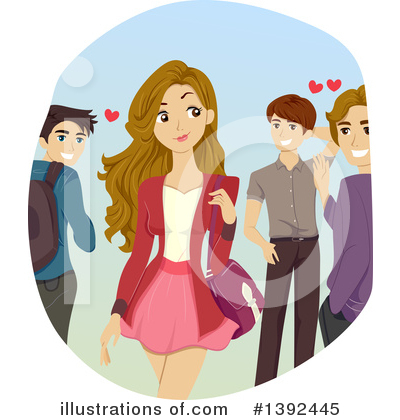 Royalty-Free (RF) Teenager Clipart Illustration by BNP Design Studio - Stock Sample #1392445