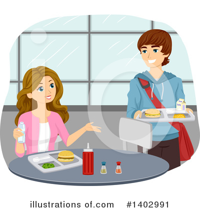 Lunch Clipart #1402991 by BNP Design Studio
