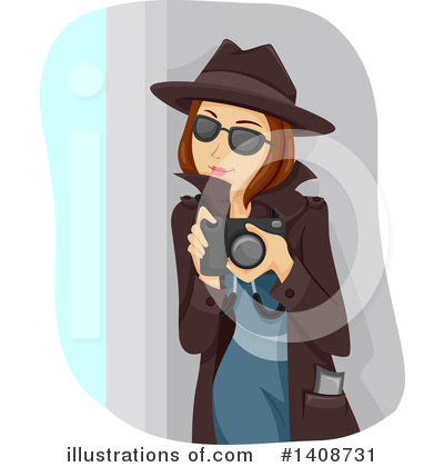 Detective Clipart #1408731 by BNP Design Studio