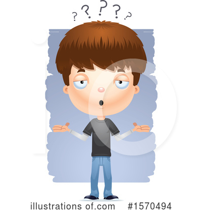 Royalty-Free (RF) Teenager Clipart Illustration by Cory Thoman - Stock Sample #1570494