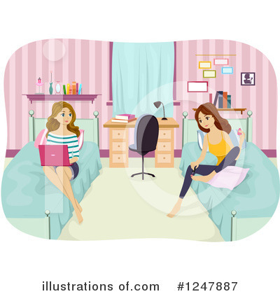 Royalty-Free (RF) Teenagers Clipart Illustration by BNP Design Studio - Stock Sample #1247887