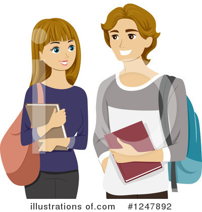 Royalty-Free (RF) Teenagers Clipart Illustration by BNP Design Studio - Stock Sample #1247892