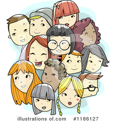 Royalty-Free (RF) Teens Clipart Illustration by BNP Design Studio - Stock Sample #1186127