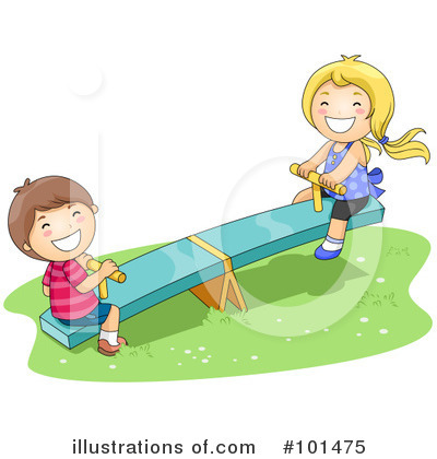 See Saw Clipart #101475 by BNP Design Studio