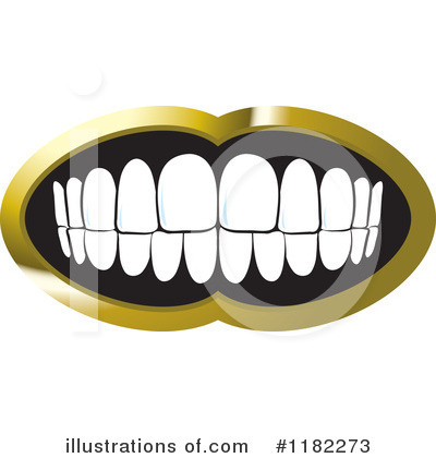 Royalty-Free (RF) Teeth Clipart Illustration by Lal Perera - Stock Sample #1182273
