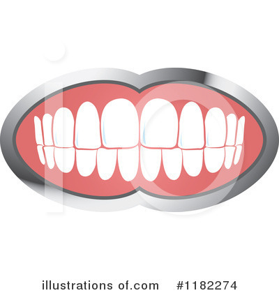 Royalty-Free (RF) Teeth Clipart Illustration by Lal Perera - Stock Sample #1182274