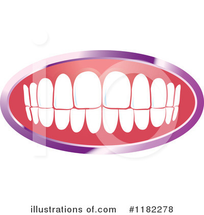 Royalty-Free (RF) Teeth Clipart Illustration by Lal Perera - Stock Sample #1182278