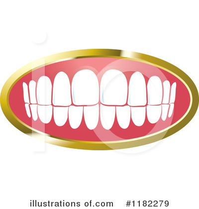 Royalty-Free (RF) Teeth Clipart Illustration by Lal Perera - Stock Sample #1182279