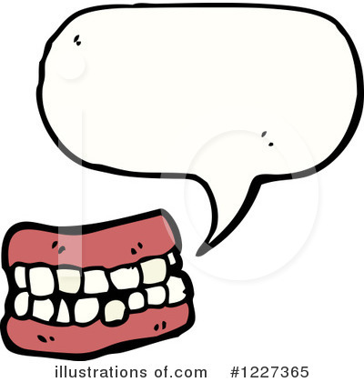 Dentures Clipart #1227365 by lineartestpilot