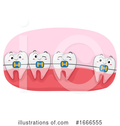 Royalty-Free (RF) Teeth Clipart Illustration by BNP Design Studio - Stock Sample #1666555