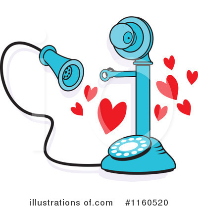Telephone Clipart #1160520 by Johnny Sajem