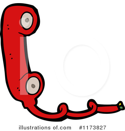 Royalty-Free (RF) Telephone Clipart Illustration by lineartestpilot - Stock Sample #1173827