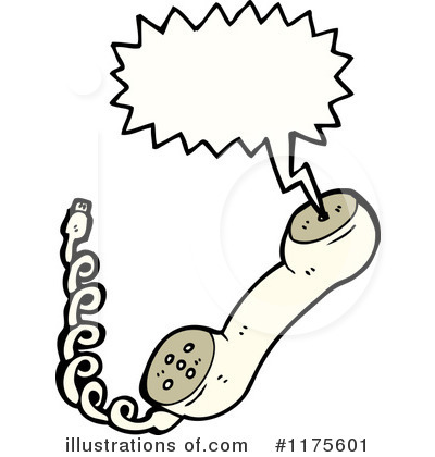 Royalty-Free (RF) Telephone Clipart Illustration by lineartestpilot - Stock Sample #1175601