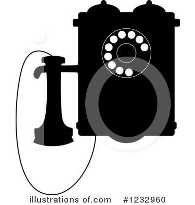 Royalty-Free (RF) Telephone Clipart Illustration by Vector Tradition SM - Stock Sample #1232960