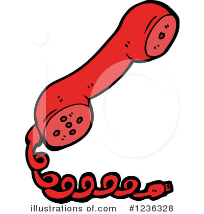 Royalty-Free (RF) Telephone Clipart Illustration by lineartestpilot - Stock Sample #1236328