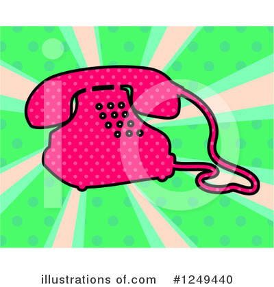 Royalty-Free (RF) Telephone Clipart Illustration by Prawny - Stock Sample #1249440