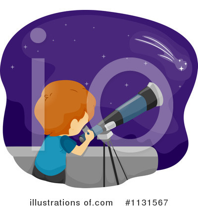 Royalty-Free (RF) Telescope Clipart Illustration by BNP Design Studio - Stock Sample #1131567