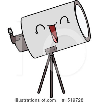 Royalty-Free (RF) Telescope Clipart Illustration by lineartestpilot - Stock Sample #1519728