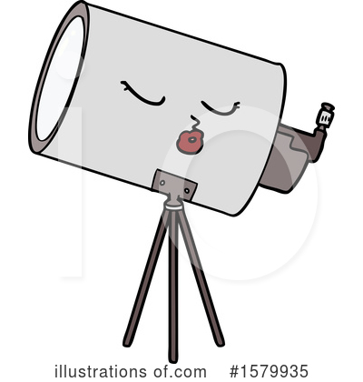 Royalty-Free (RF) Telescope Clipart Illustration by lineartestpilot - Stock Sample #1579935