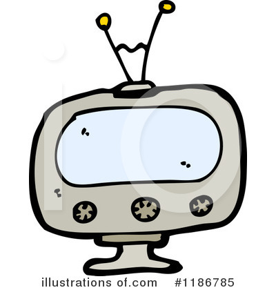 Television Clipart #1186785 by lineartestpilot