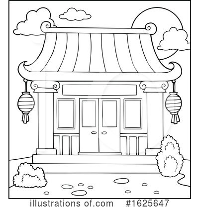 Royalty-Free (RF) Temple Clipart Illustration by visekart - Stock Sample #1625647