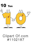 Ten Clipart #1102187 by Hit Toon