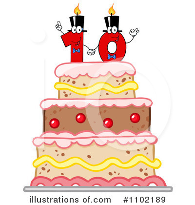 Royalty-Free (RF) Ten Clipart Illustration by Hit Toon - Stock Sample #1102189