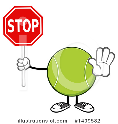 Stop Sign Clipart #1409582 by Hit Toon