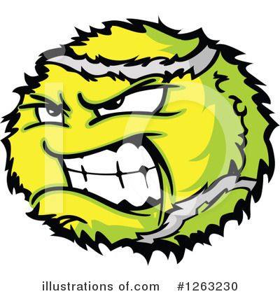 Tennis Clipart #1263230 by Chromaco