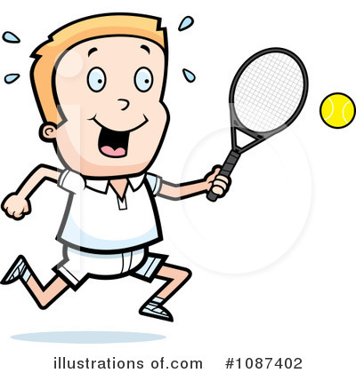 Royalty-Free (RF) Tennis Clipart Illustration by Cory Thoman - Stock Sample #1087402