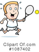 Tennis Clipart #1087402 by Cory Thoman