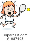 Tennis Clipart #1087403 by Cory Thoman