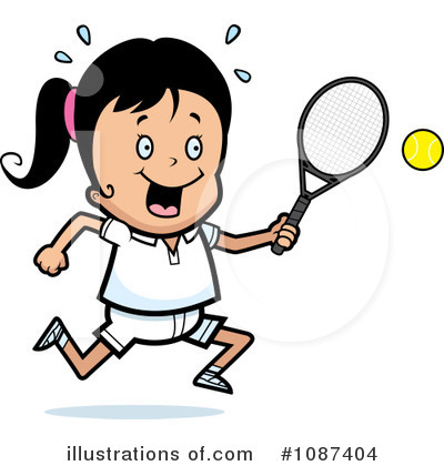 Royalty-Free (RF) Tennis Clipart Illustration by Cory Thoman - Stock Sample #1087404