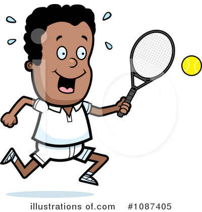 Tennis Clipart #1087405 by Cory Thoman