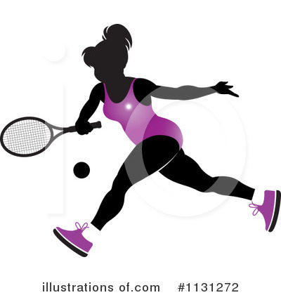 Royalty-Free (RF) Tennis Clipart Illustration by Lal Perera - Stock Sample #1131272