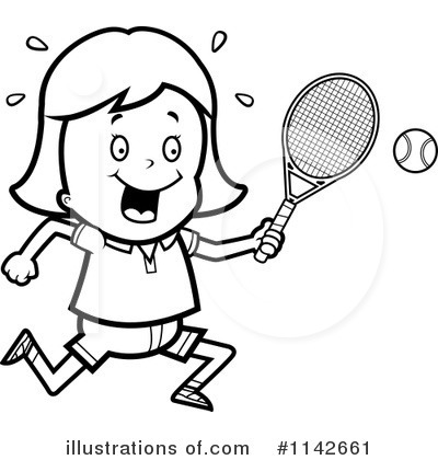 Royalty-Free (RF) Tennis Clipart Illustration by Cory Thoman - Stock Sample #1142661