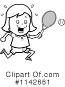 Tennis Clipart #1142661 by Cory Thoman