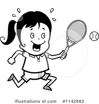 Royalty-Free (RF) Tennis Clipart Illustration by Cory Thoman - Stock Sample #1142662