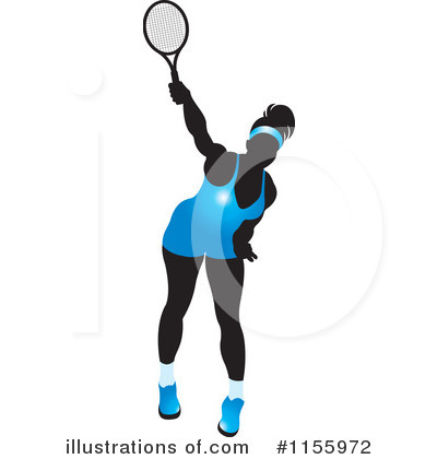 Royalty-Free (RF) Tennis Clipart Illustration by Lal Perera - Stock Sample #1155972