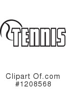 Tennis Clipart #1208568 by Johnny Sajem