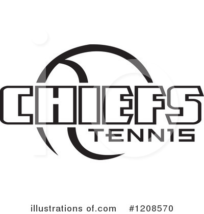 Tennis Clipart #1208570 by Johnny Sajem