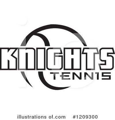 Royalty-Free (RF) Tennis Clipart Illustration by Johnny Sajem - Stock Sample #1209300