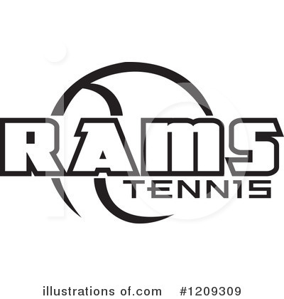 Royalty-Free (RF) Tennis Clipart Illustration by Johnny Sajem - Stock Sample #1209309