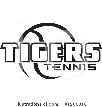 Royalty-Free (RF) Tennis Clipart Illustration by Johnny Sajem - Stock Sample #1209316