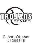 Tennis Clipart #1209318 by Johnny Sajem