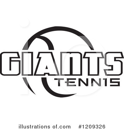 Royalty-Free (RF) Tennis Clipart Illustration by Johnny Sajem - Stock Sample #1209326